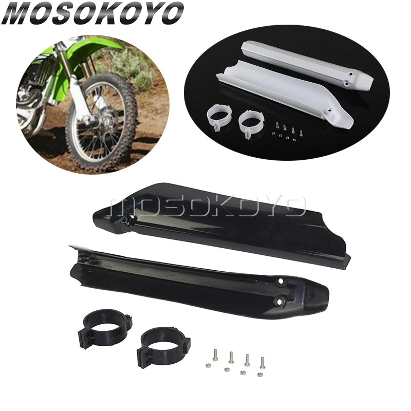 

Motorcycle Front Fork Shock-Absorber Fender Cover Front Fork Guard For Kawasaki Yamaha KLX KLR KX FE CRM EXC MX Enduro Dirt Bike