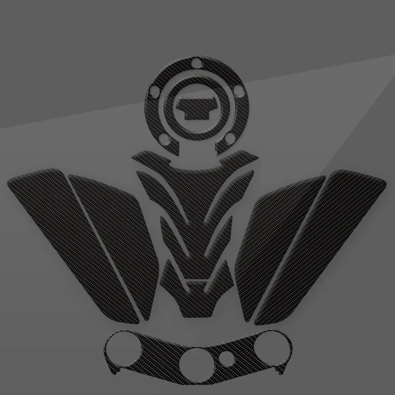 3D Epoxy resin Sticker Motorcycle Tank pad Protector  Fit For  YZF R1 YZFR1 2002-2006 2005 Triple Tree Upper Clamp Decals