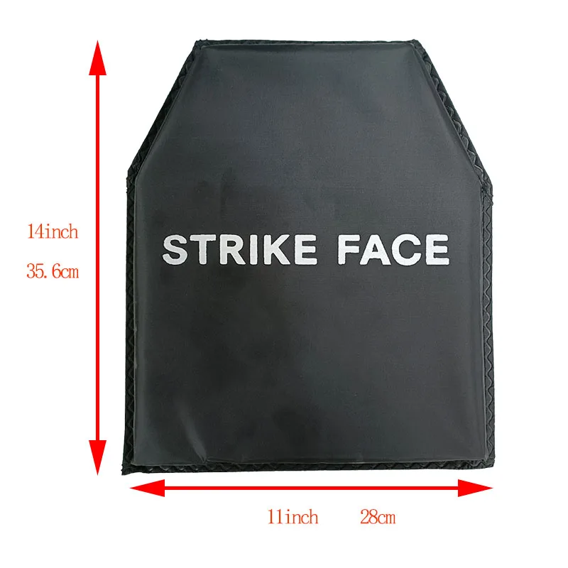 Tactical Bala Placas Prova, Mochila Body Armor Panel, NIJ Nível IIIA PE Board, Nível 3A, 11x14"