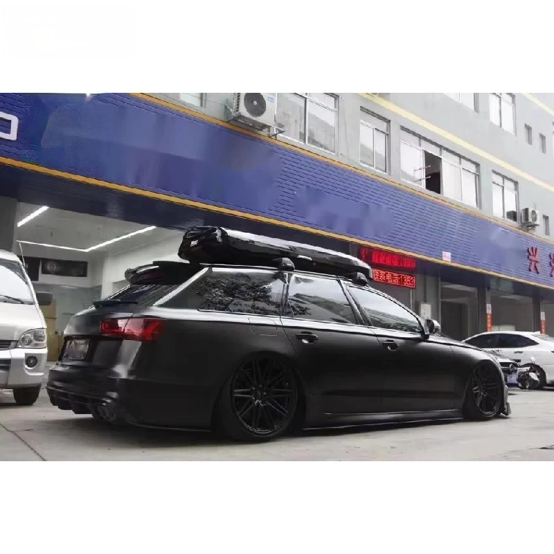 Carbon Fiber Bumper Body Kit Side Skirt Front Lip Diffuser Spoiler Car Modification Parts forA6 C7 Avant
