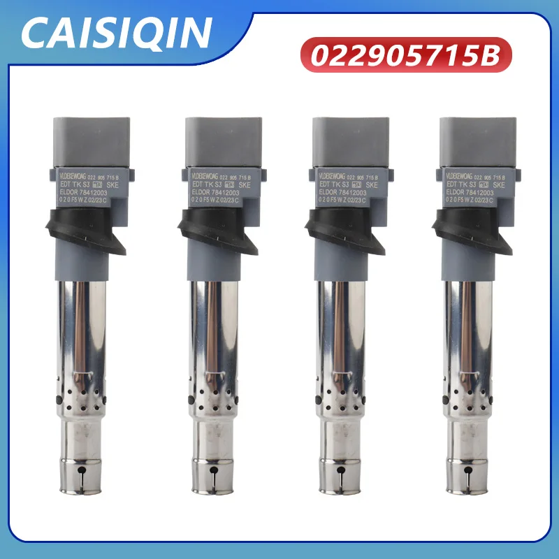 1 szt. Cewka zapłonowa 022 905 715A022905715B Do Audi Q7 TT VW Transporter CC Eos Golf R32 Passat R36 Phaeton Touareg