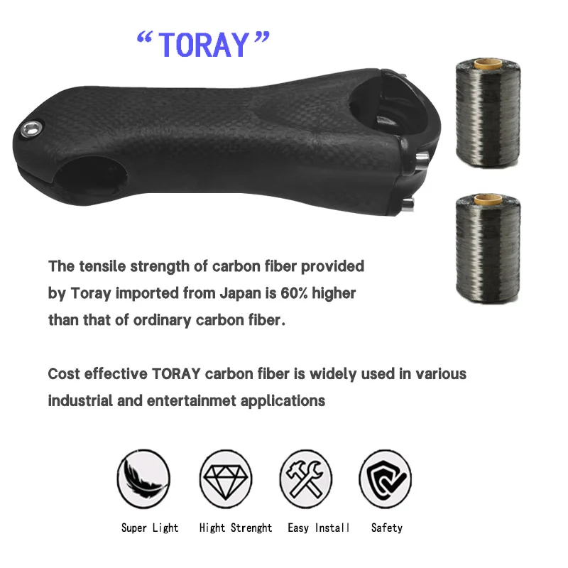 خفيفة T1000 الكربون الجذعية الجبلية جذع دراجة ± 10 درجة الكربون الطريق الدراجة ينبع 80/90/100/110/120/130 مللي متر بار 31.8 مللي متر شوكة 28.6 مللي متر