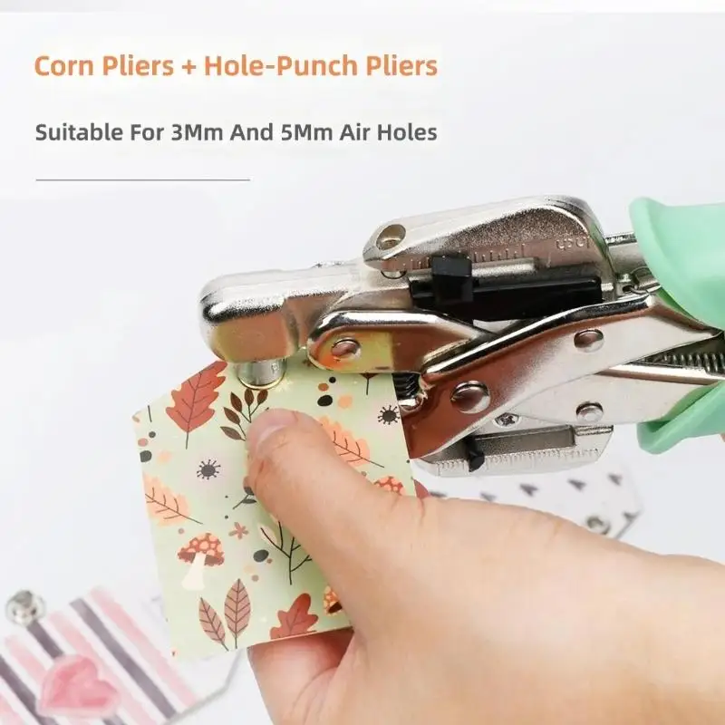 pince-perforatrice-compactee-a-revetement-en-silicone-652f-adaptee-a-l'artisanat-du-papier-trous-precis-1-8-3-16-pouces