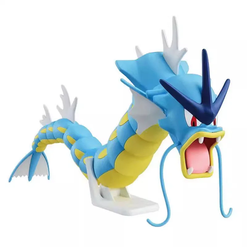 Bandai-Pokémon Gyarados Anime Action Figure, Modelo Original PVC, Montagem Simples, Ornamentos Colecionáveis, Modelo de Brinquedos, Presentes