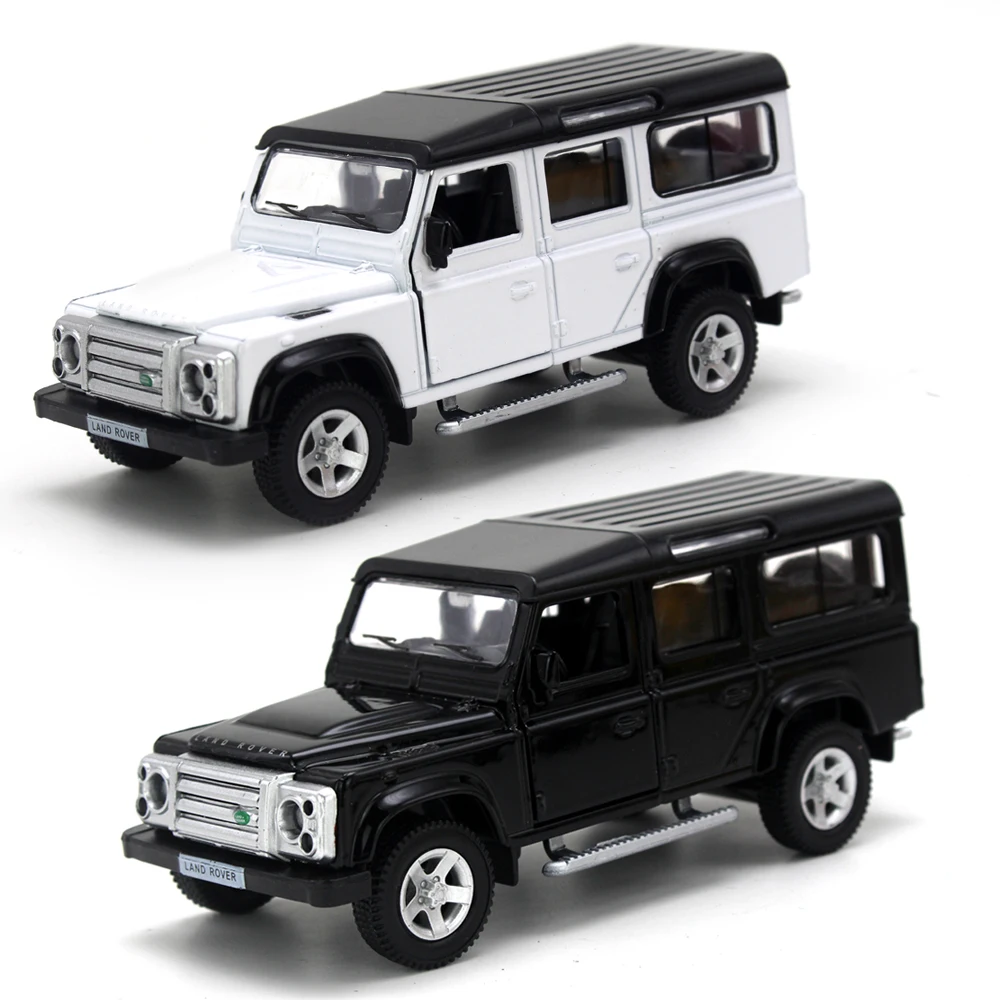 

1:36 Land Rover Defender внедорожник из металлического сплава, литая под давлением модель автомобиля, уличный дисплей, коллекционные предметы, декоративный подарок для мальчика