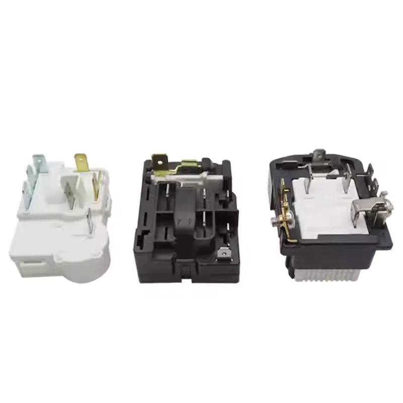 Refrigerator accessories, compressor protector, universal display cabinet, overload and overheating PTC plug-in starter