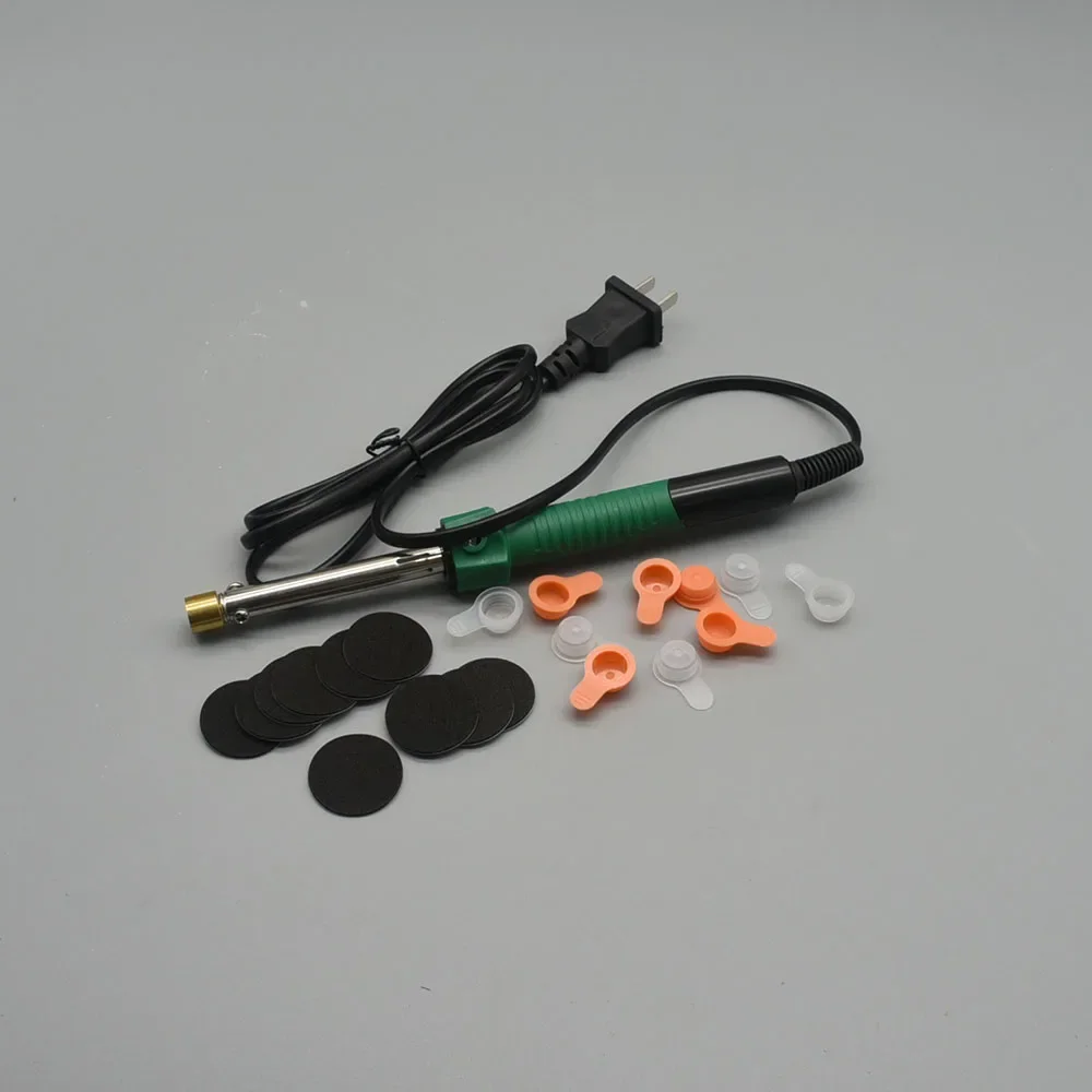 1 herramienta de soldadura para hacer agujeros para recarga de cartuchos de tóner/perforadora de agujeros/herramienta de recarga de cartuchos/piezas de copiadora piezas de impresora