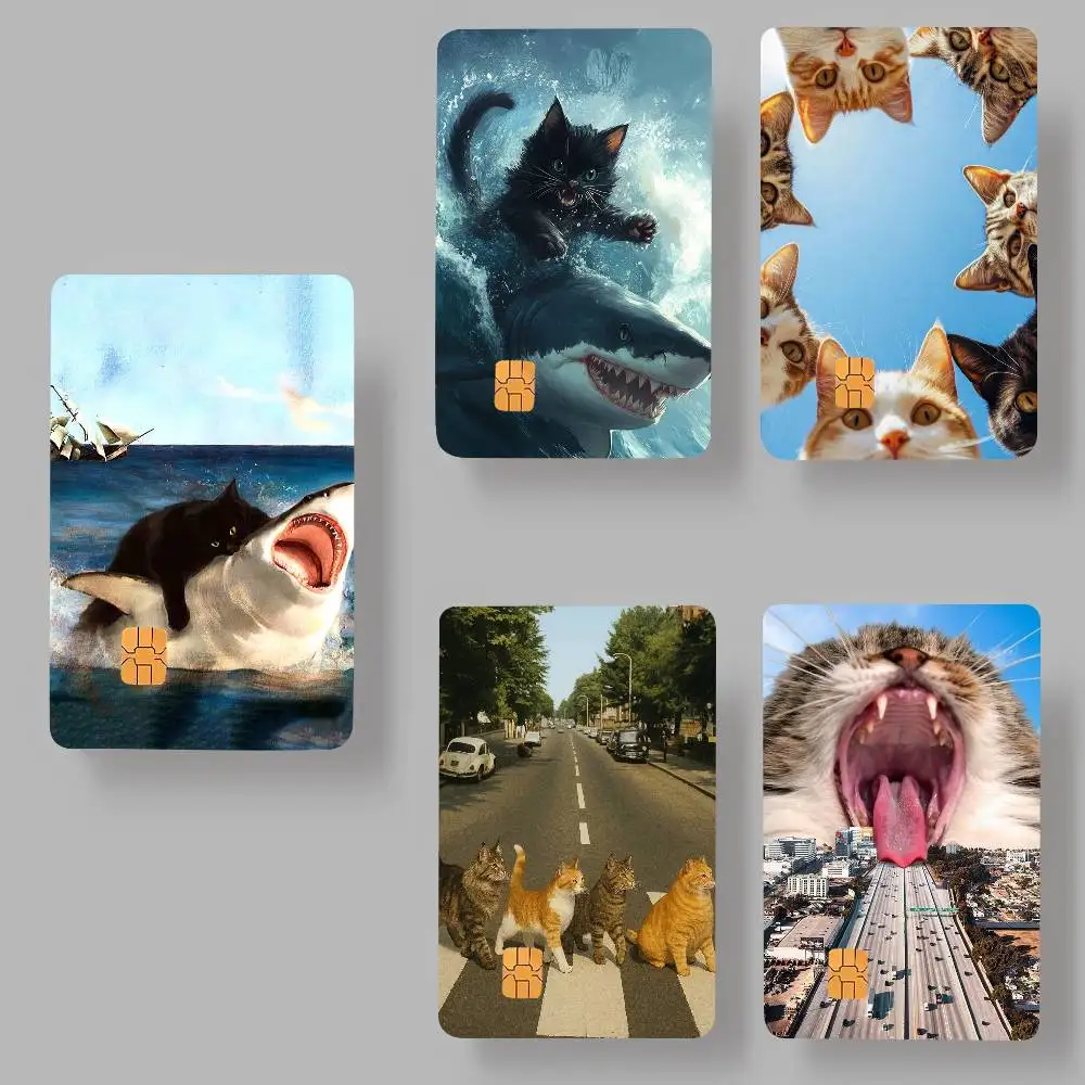 Fashion D-diptyques  Stickers Decorative Waterproof Film Skin Cover Credit Card Stickers Debit Front  Bank Bus Pass
