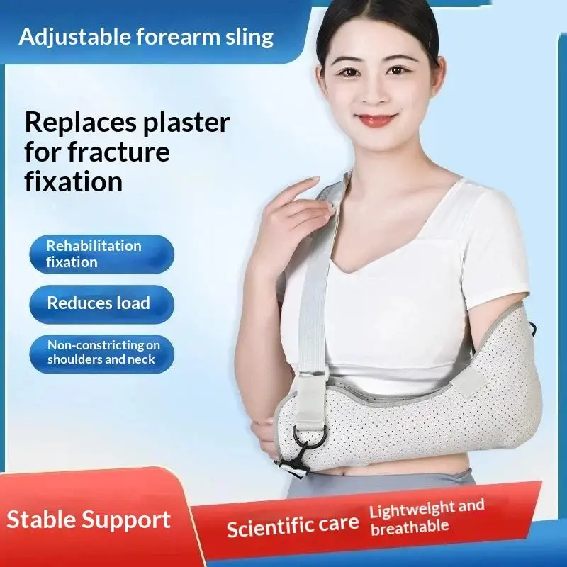 Forearm Sling Fracture Arm Fixation Brace For Elbow Injury Postoperative Elbow Wrist Support Protector