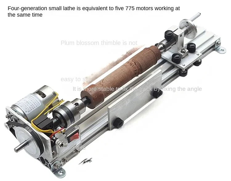 Multifunctional Mini Lathe Grinding and Polishing Car Beads round Beads Buddha Beads Machine Mini 997 Woodworking Lathe Drive