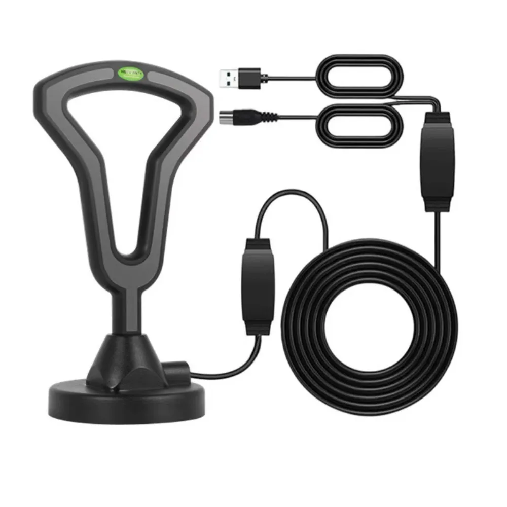 Antena cyfrowa HDTV do wszystkich Smart/Old TV do Smart TV do lokalnych kanałów Wewnętrzna obsługa 4K 1080P DVB-T2 ATSC DVB-T DMB-T、CMMB