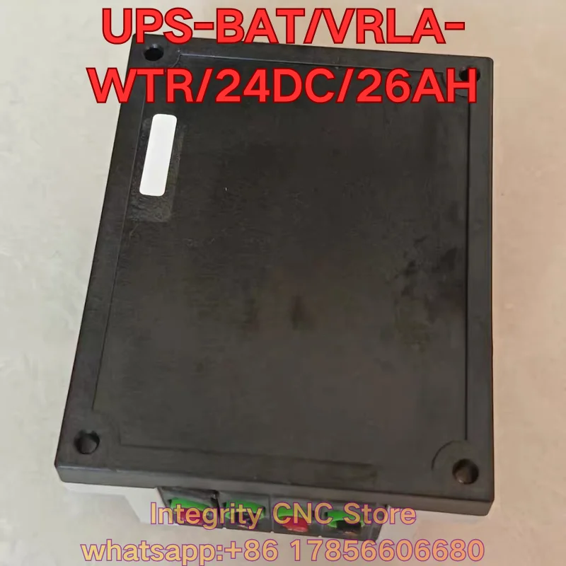 Second-hand UPS-BAT/VRLA-WTR/24DC/26AH PLC module function test is normal 2320429