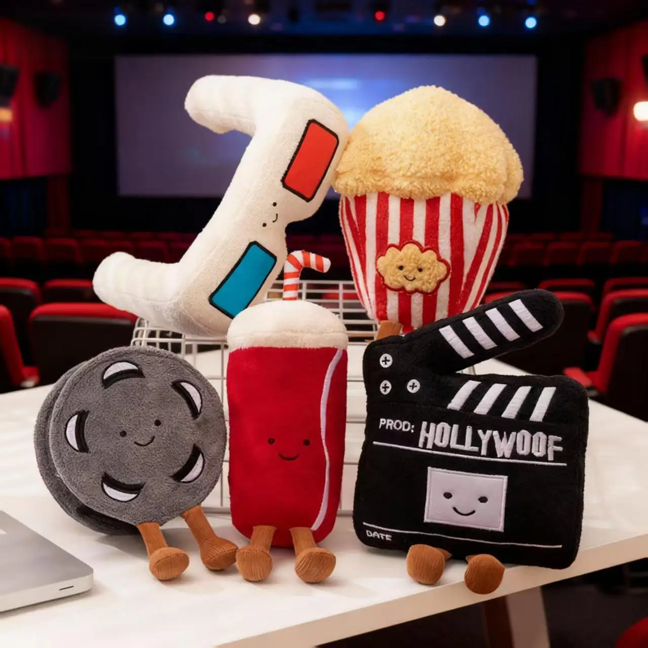 

Creative Cola Popcorn Doll Movie Series Doll Fun Snacks Doll Plush Toy Funny Muppet Movie Time Plush Toy Pillow Birthday Present