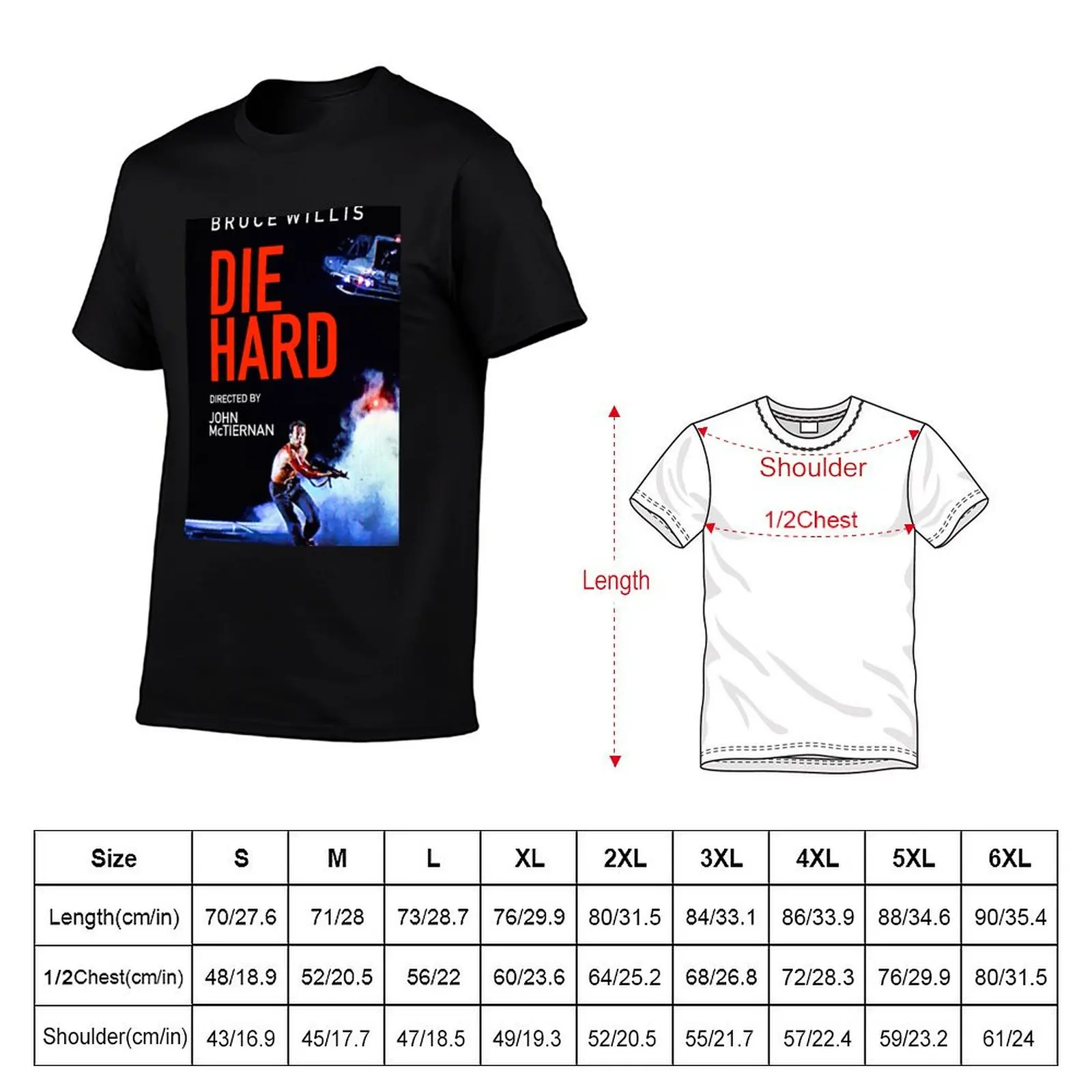 DIE HARD 5 T-Shirt graphics for a boy custom shirt shirts men