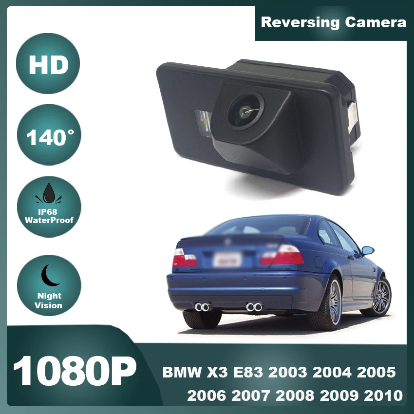 

Car Rear View BackUp Reverse Parking CameraNight Vision HD Waterproof High Quality For BMW E46 M3 2001 2002 2003 2004 2005 2006