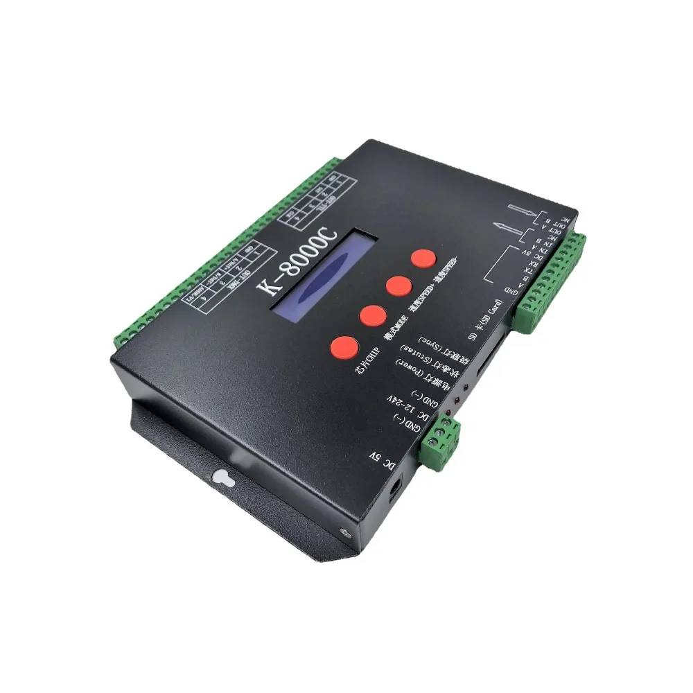K-8000C with SD card programmable controller with its own program