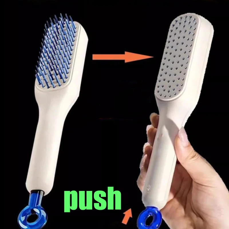 Does Not Tangle Magic Massage Comb Antitangle Static Hair Comb Clean Hair Quickly Massage Scalp Unknot Undo Hair Barber Brush