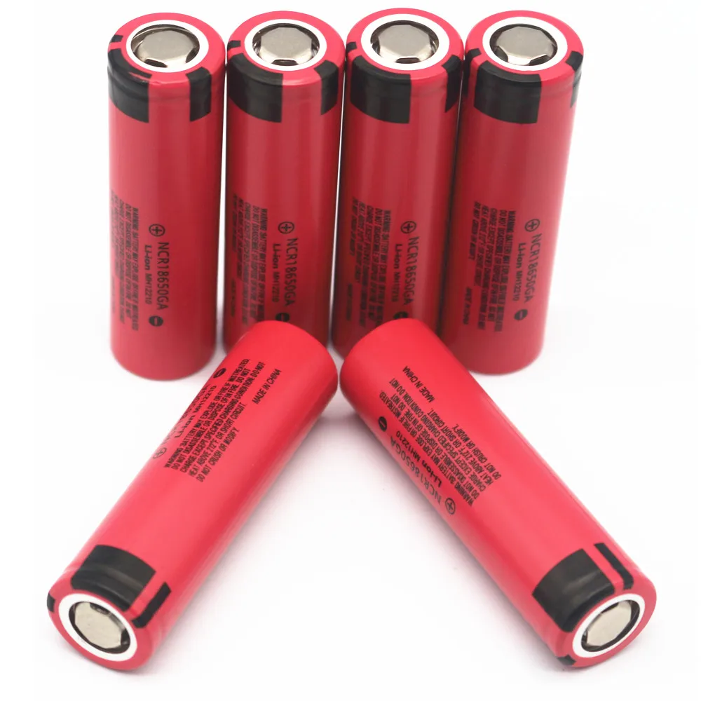 NEW Original NCR18650GA Lithium Battery 3.6V 3500mAh Flat Top 20A High Current Discharge Sony 18650 Cell Rechargeable batteries