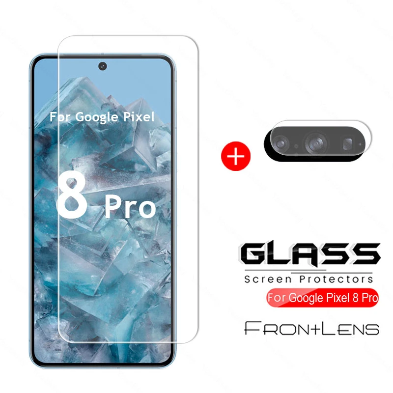 For Google Pixel 8 Pro Glass for Google Pixel 8 Pro 7A 7 6 6A Tempered Glass Screen Camera Protector Film Pixel 8 Pro Glass