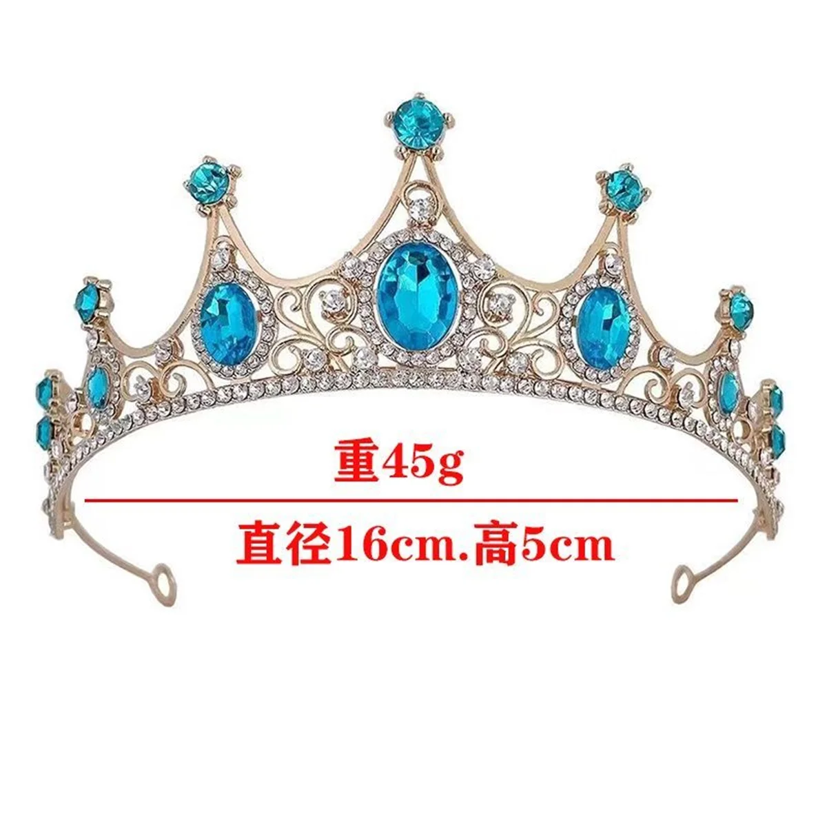 Collection of new inlaid ornaments Baroque retro crown
