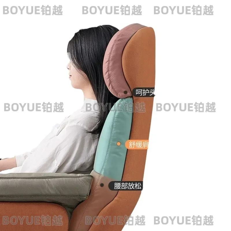 Ergonomic Office Chair High Back Reclining Computer Seat with Lumbar Support Modern Executive Desk Chair for Home Workstation