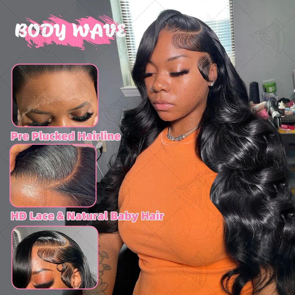 

HD-парик с кружевной основой 13x6 из натуральных волос, волнистый, с эффектом естественной линии роста волос, 13x4, с кружевной передней частью, предварительно выщипанный, из натуральных волос