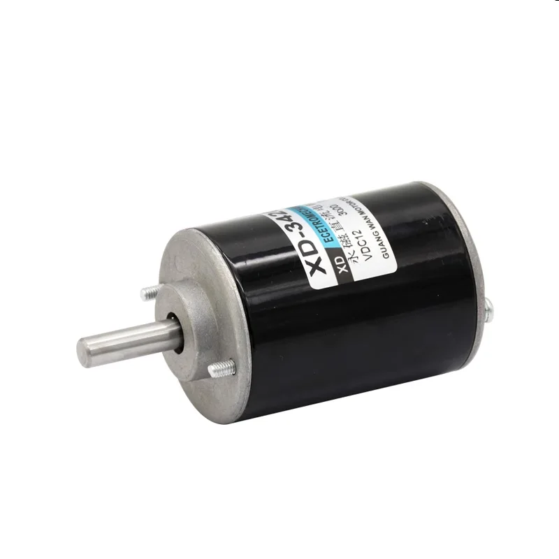 XD-3420 Permanentmagnet-Gleichstrommotor, 12 V/24 V, 3500/7000 U/min, 30 W, universeller einstellbarer Umkehrmotor, Gleichstrom-Geschwindigkeitsmotor, hohes Drehmoment – Detail 3
