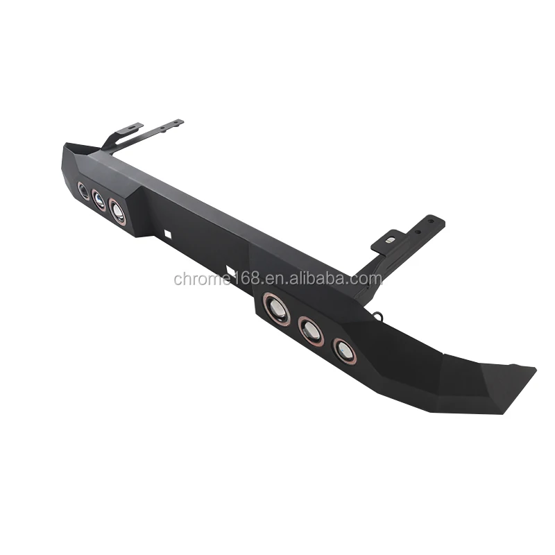 4x4 Rear Bumper For Suzuki Jimny 2019+ Accessories Rear Bumper Guard With Light For JB74 JB64 JB74W JB64W