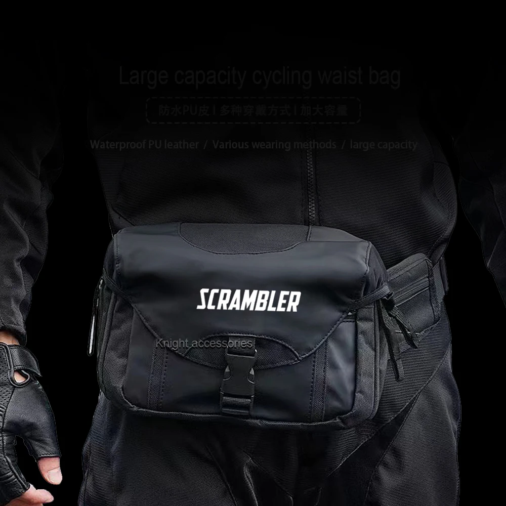 For DUCATI Scrambler1100 ducati scrambler400 scrambler 800 New Waterproof hip bags saddle bag hip bag leg bag general Pack Bag