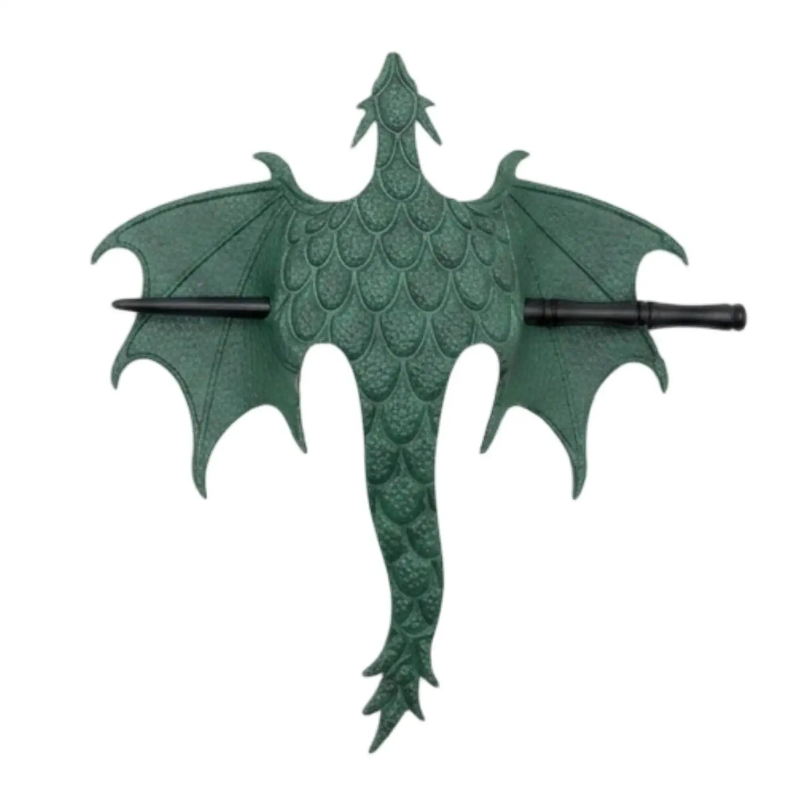 Unique Dragon Hair Clip for Women Fantasy Hair Styling Tool Artificial Leather Hair Fastener Gothic Hair Ornaments