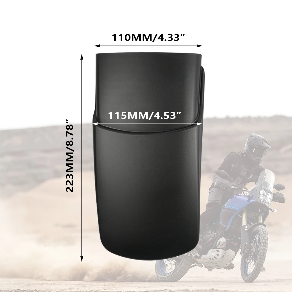 

For Yamaha Tenere 700 2019-2024 Motorcycle Front Fender Mudguard Extender Extension Tenere700 T700 2019 2020 2021 2022 2023 24