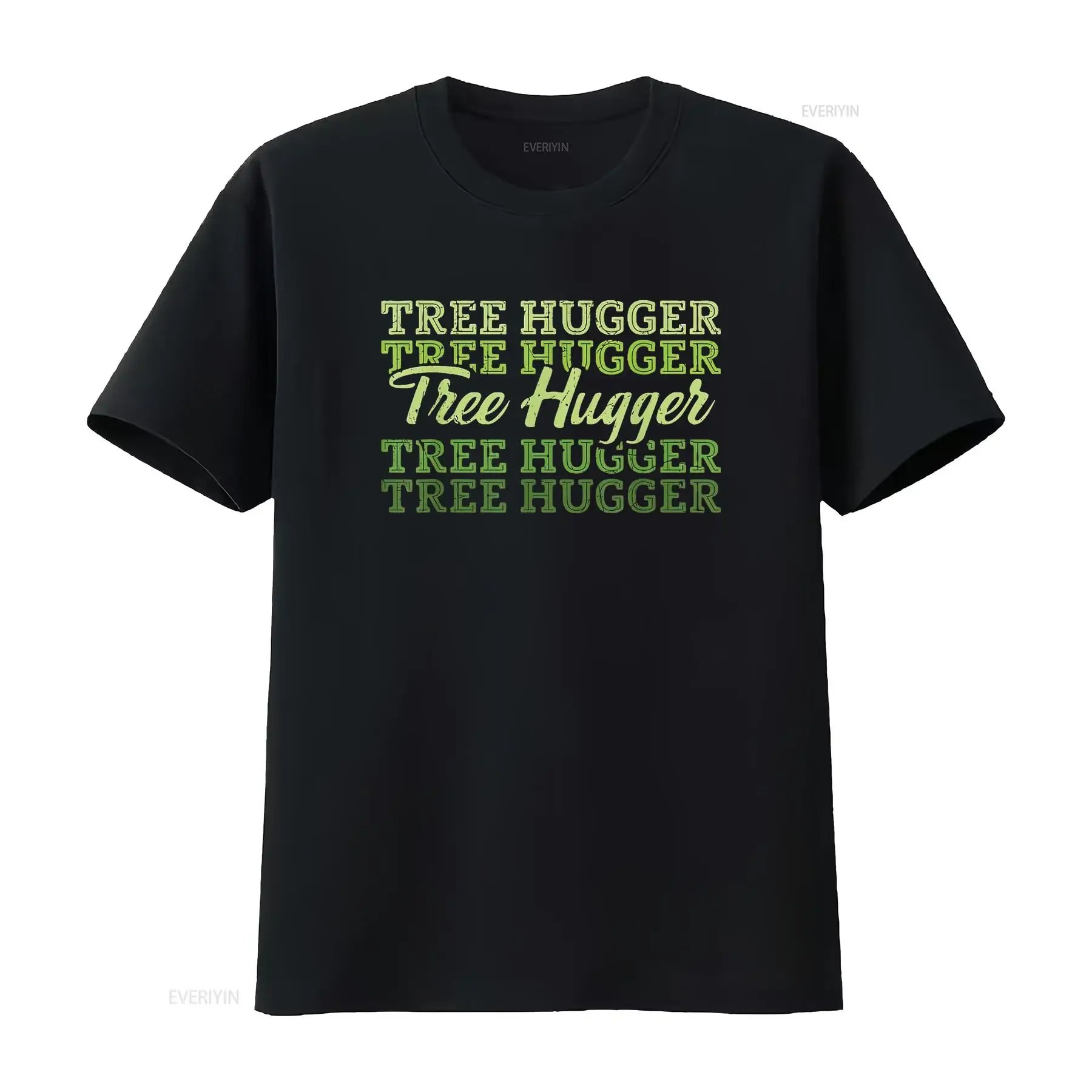 Tree Hugger Earth Day Retro Nature Lover T Shirt vintage Washed homme Casual fashion streetwear Top For Everyday Wear Unisex