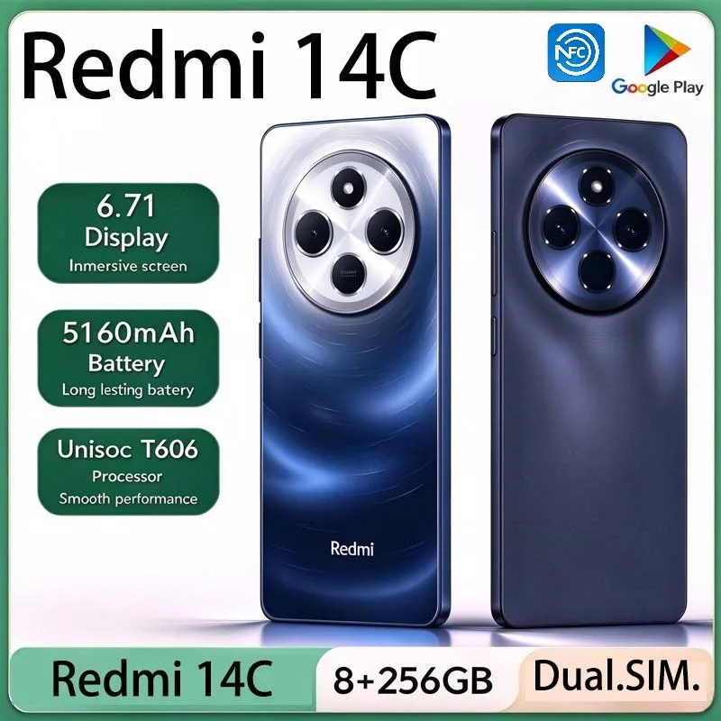 Xiaomi Redmi 14C 5G Unlocked global Smartphone 6.88