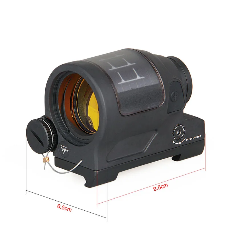 Visão Red Dot Compact Hunting Scope, Reddot Óptica, Low Profile, HK2-0049B