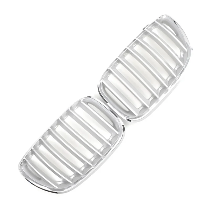 Classy-51137113733 Griglie per auto Anti-Graffio ABS Auto Cofano Anteriore Griglia Griglie da corsa Per BMW X5 E53 04-06 Parti di automobili 51137113734