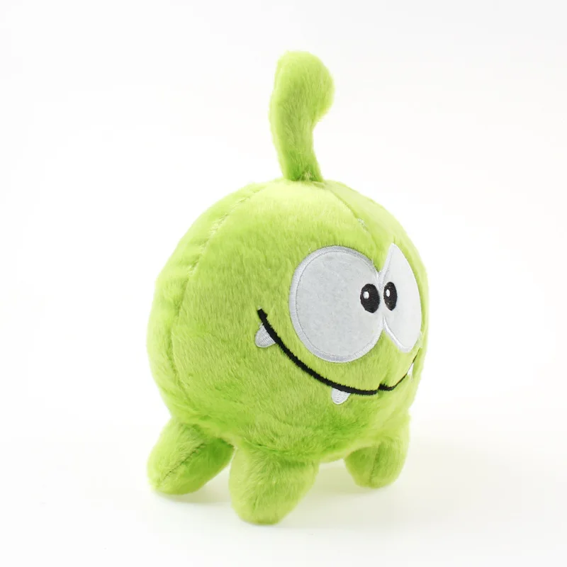 Lovely 20cm Game Green Frog Dolls Cartoon Cut The Rope Om Nom Soft Stuffed Animals Plush Toys for Boys Girls Birthday Xmas Gifts