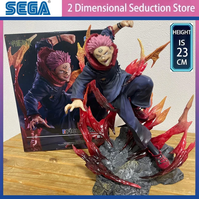 

In Stock SEGA FIGURIZMα Jujutsu Kaisen Ryomen Sukuna PVC 23CM Anime Action Figures Model Collection Toy