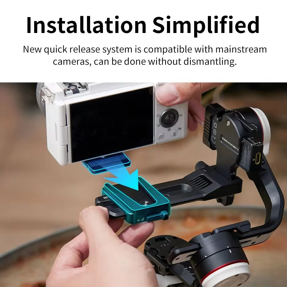 ZHIYUN Crane M3S M 3S Handheld Gimbal 3-Axis Stabilizer for Mirrorless Cameras Sony Canon Smartphone iPhone Action Camera Gopro