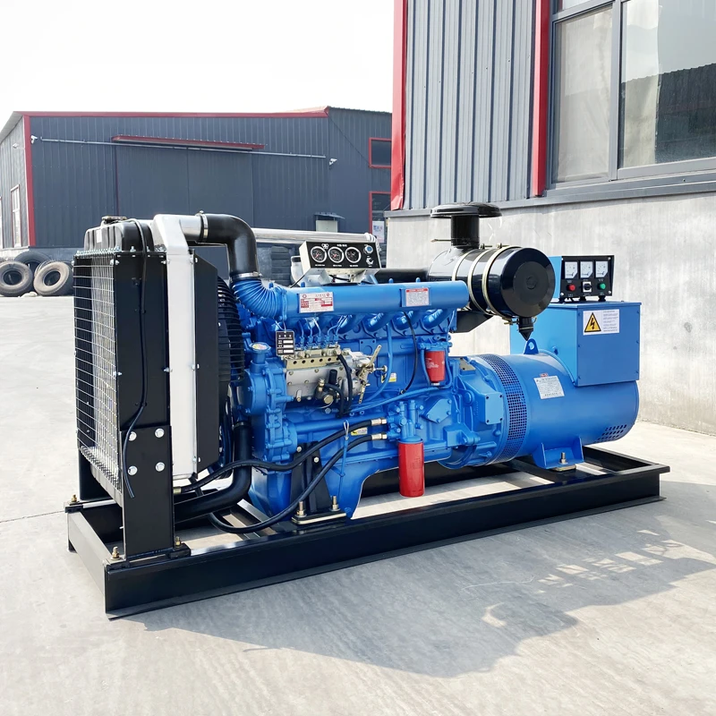 3phase 50Hz 150kw diesel generator with brush alternator and R6108IZLD water cooled 50Hz engine diesel generators 150kw