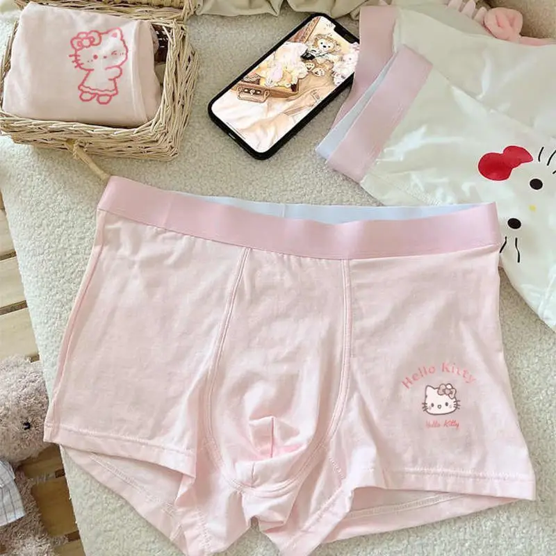 

Sanrio Hello Kitty Ice Silk Summer Men's Underwear, Boys' Boxer Briefs, Shorts Cosplay