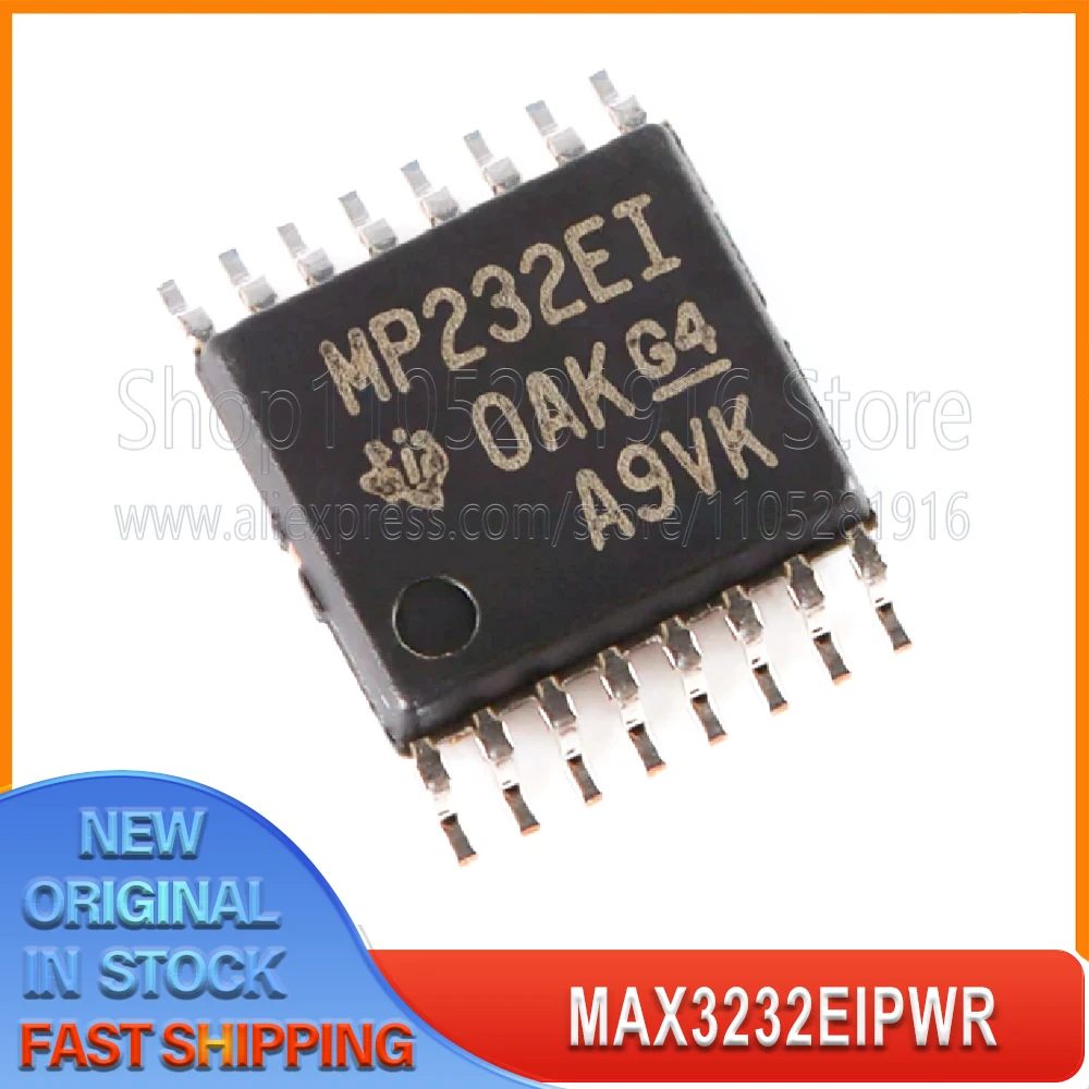

10PCS/LOT MAX3232EIPWR MP232EI TSSOP16 100% New Spot stock