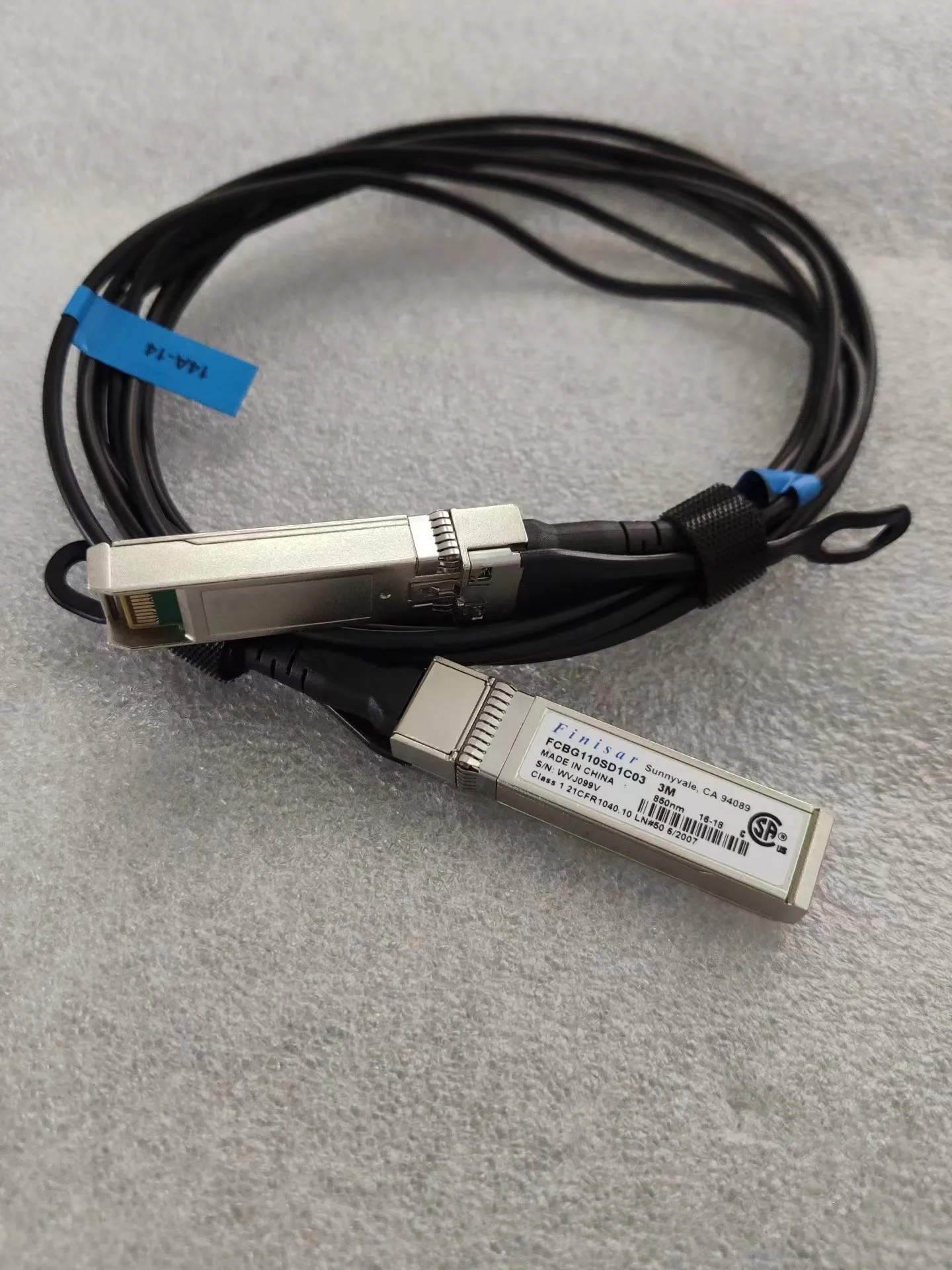 Finisar 10GB Optical Fiber Cable AOC Optical Module SFP/Finisar 10G AOC Optical Cable Connecting Wire