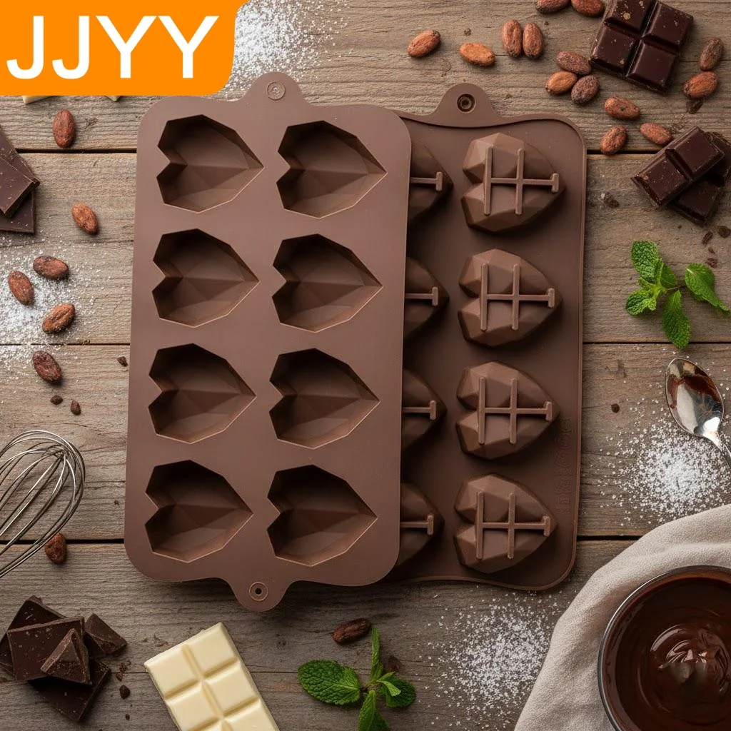 

Silicone Mold Chocolate Fondant DIY Candy Bar Cake Decoration Tools Kitchen Baking Accessories