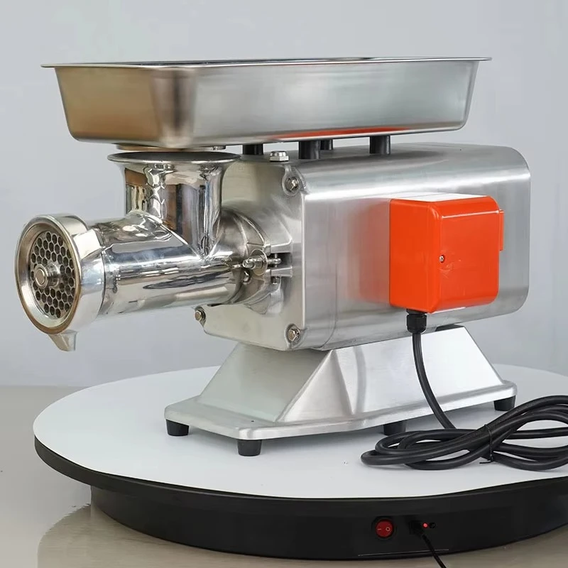 New 1-10L Electric Meat Grinder Slicer Mincer 150kg/h Capacity 0.75kw 110-240V Custom Plug Commercial Meat None 1 Year Warranty