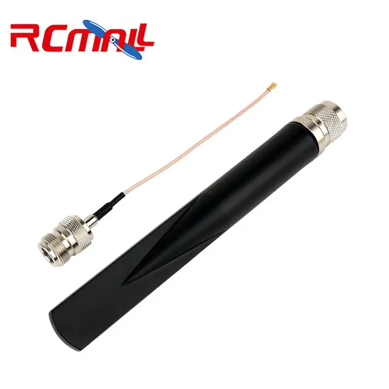915MHz 5dBi Outdoor Omni Antenna N Male RP-SMA Cable Compatible with LoRa Gateway 802.11ah Device PC Peripherals Setup Tool