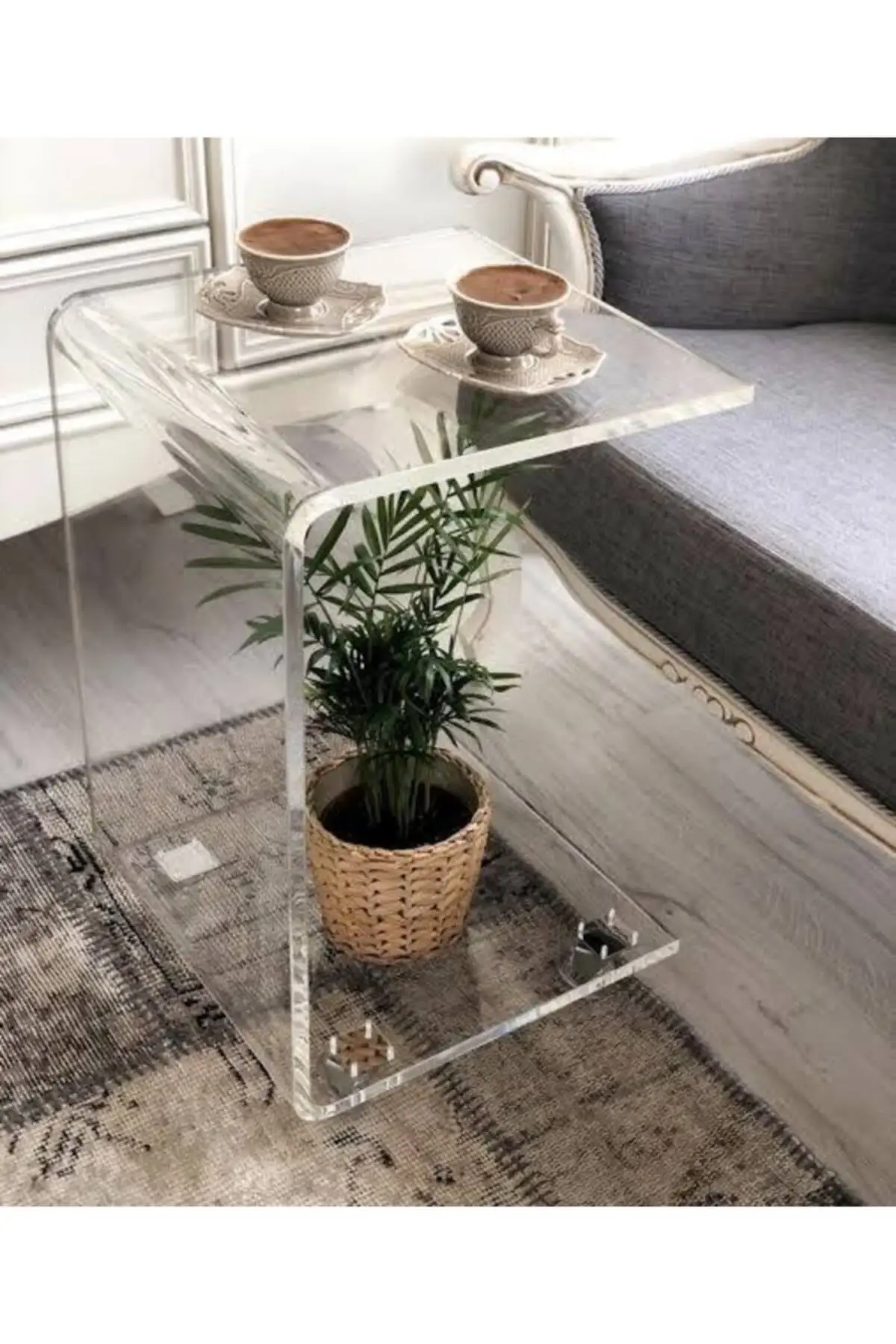 Plexiglass Side Coffee Table center table 2022 model different design coffee table