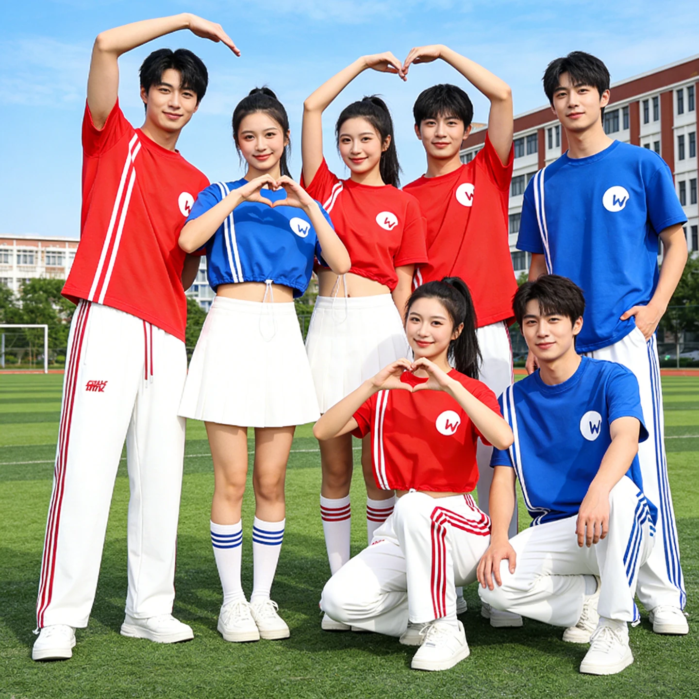 

Fitn Aerobics Dance T orm Set High School Students Sports Meeting Class orms Gymnastics Cetition Performances