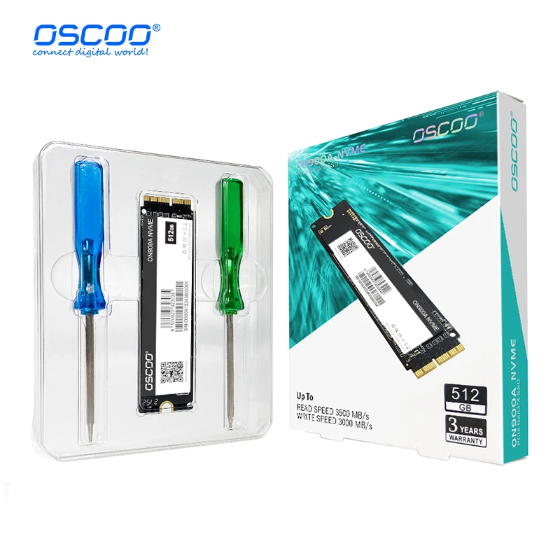 OSCOO SSD Disco a stato solido interno per MacBook Air 2013-2017 A1465 A1466 e 2013-2016 MacBook Pro A1502 A1398 e 2014 MacMini A1347