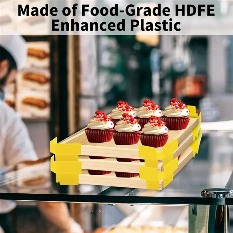 THIVN-Tray Stackers,24Pcs Tray Stackers, Tray Stackers Sets For Harvest Right Freeze Dryer Accessories Cabinet Pantry