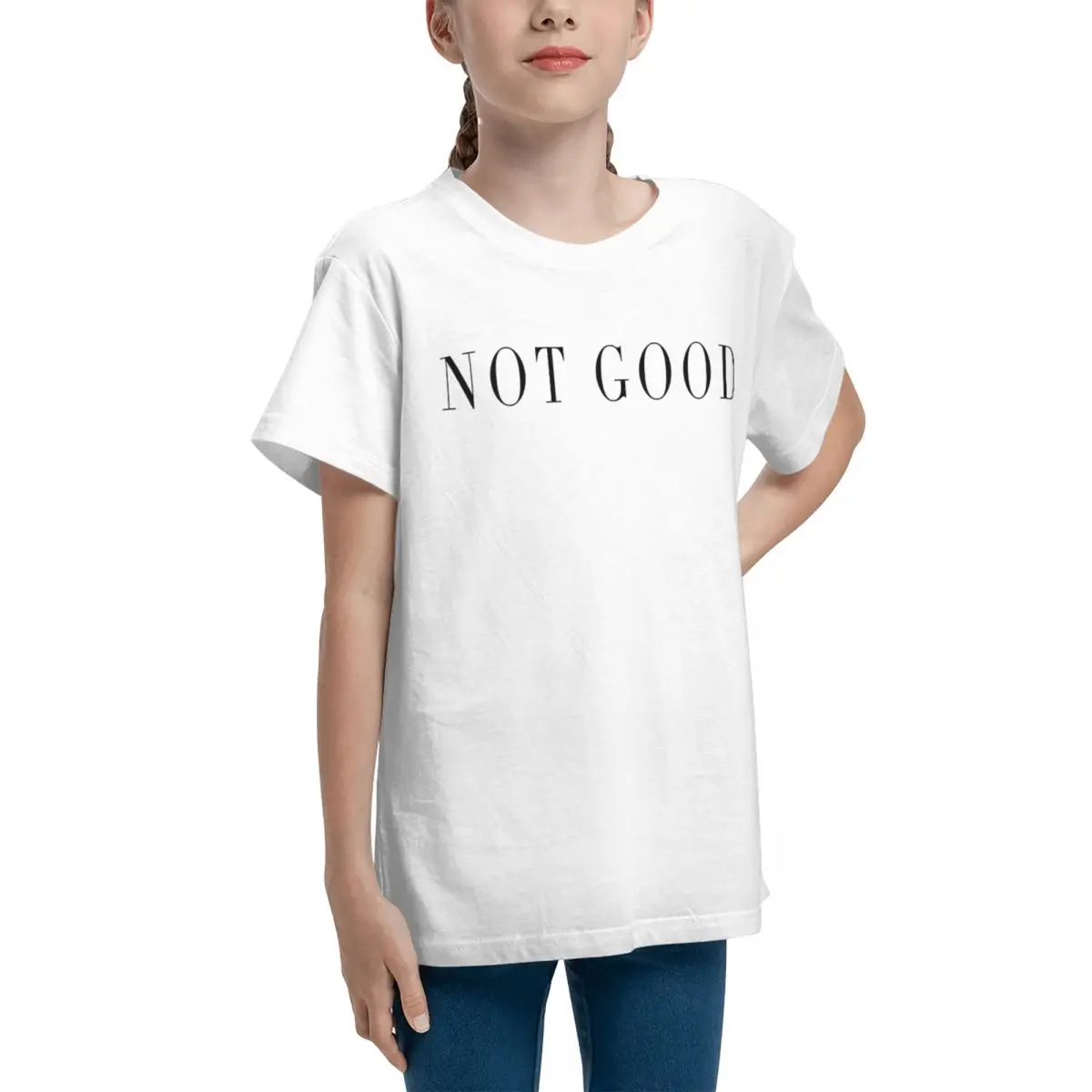 Not Good Happy Quinn Scorpion Classic Top quality Tees Graphic Cool Funny Joke Home Crewneck Teeanger T-Shirt